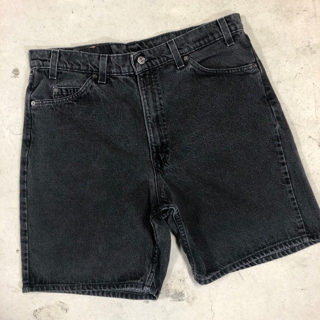 1990'S LEVI'S 505 後染めBLACK SHORTS