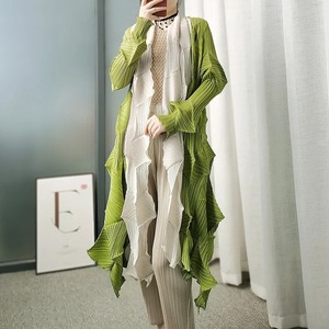Irregular Pleated Outer / イレギュラー プリーツ アウター