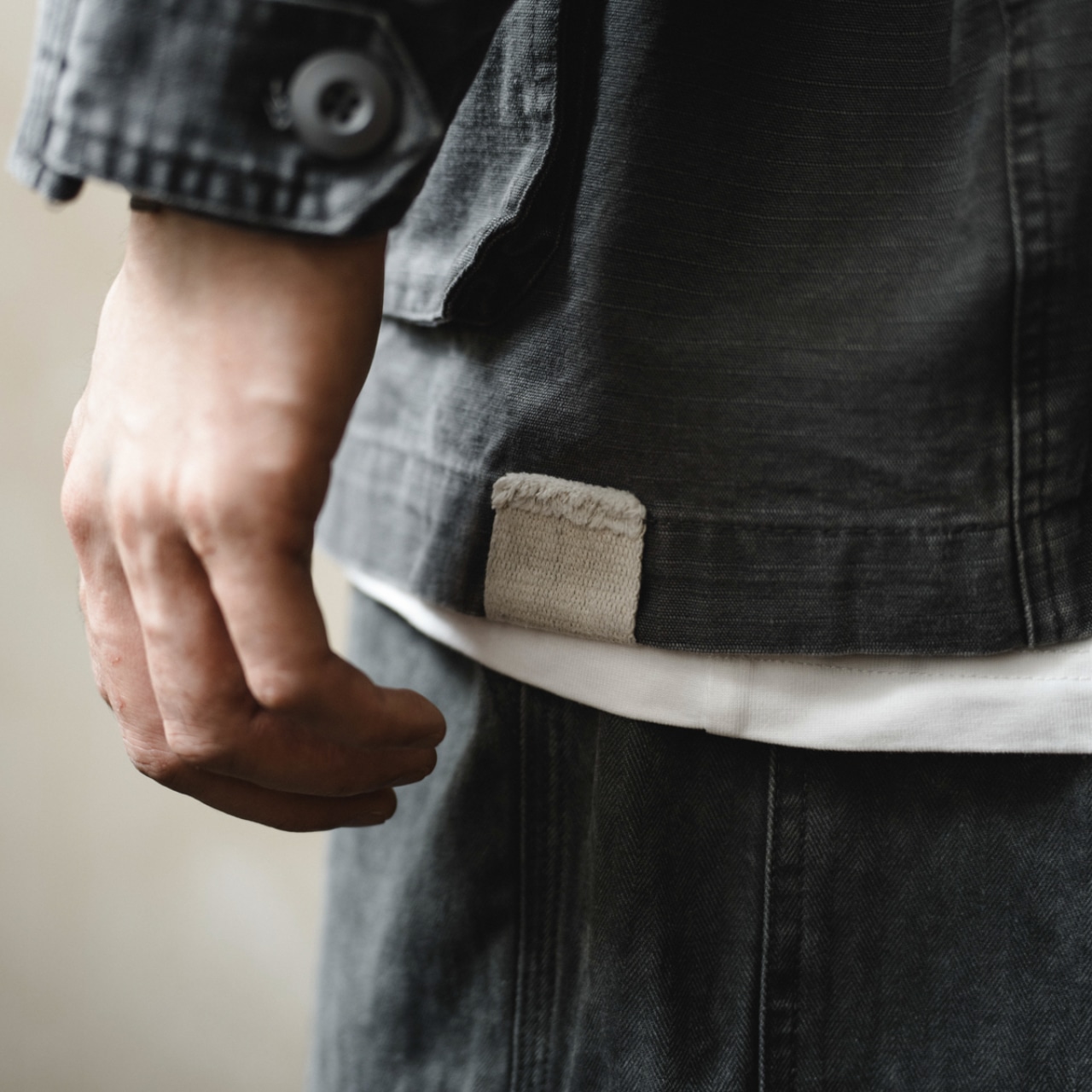 ヴィンテージ ミリタリー4ポケットジャケット A2016 - 5