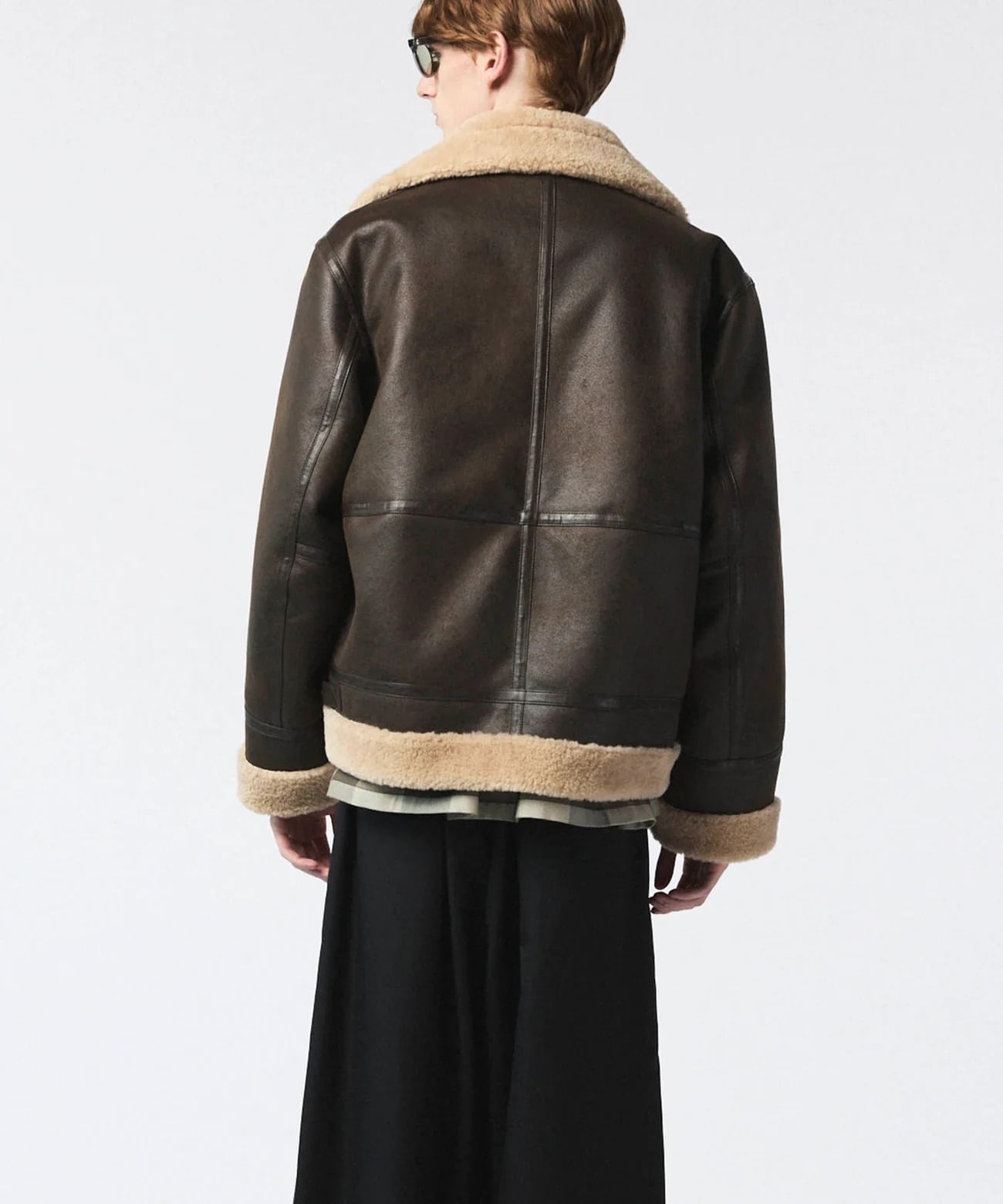 MAISON SPECIAL】B-3 Fake Mouton Jacket brown 11252211616 | select
