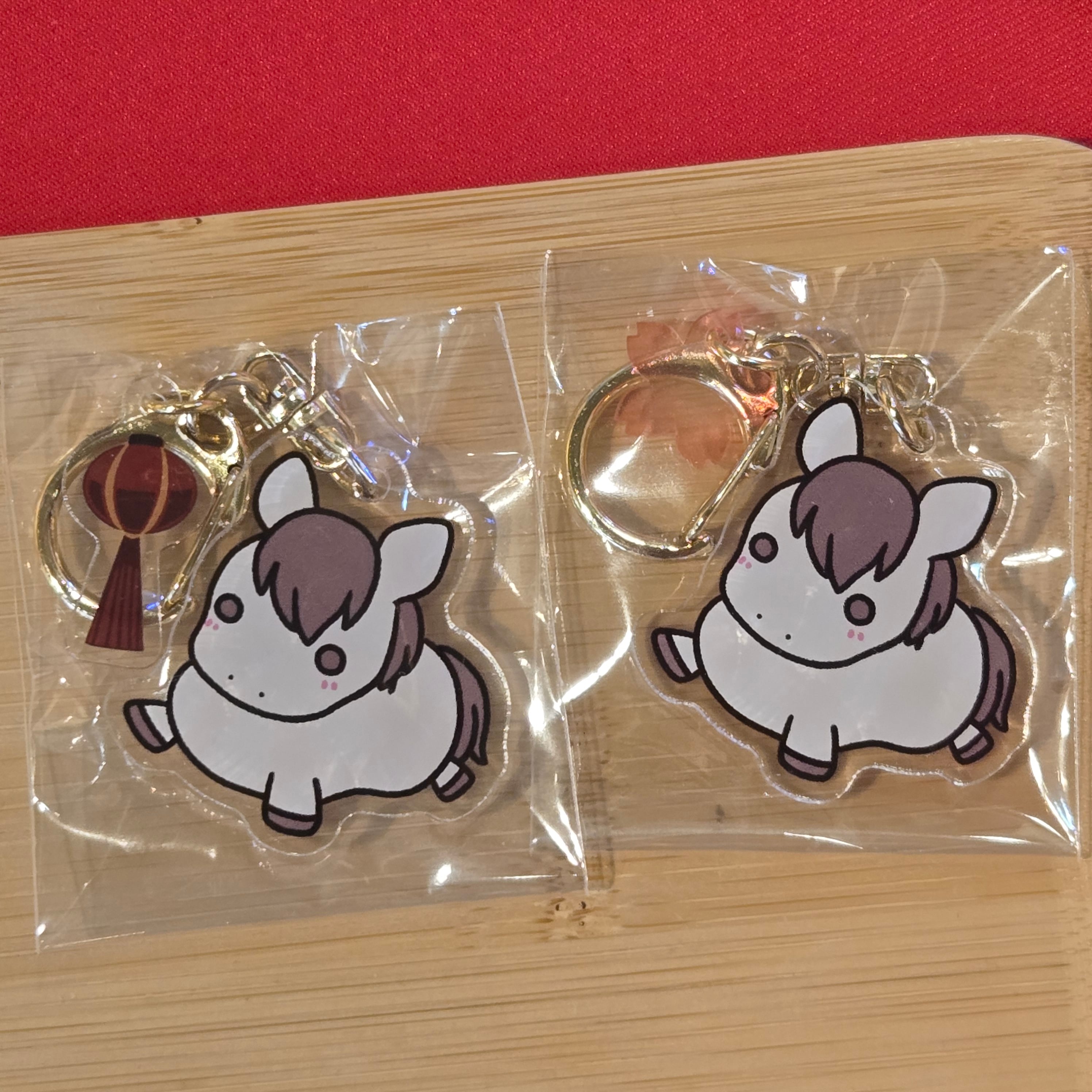 狐月稲荷社 ミニ絵馬ストラップ | Atelier COMET