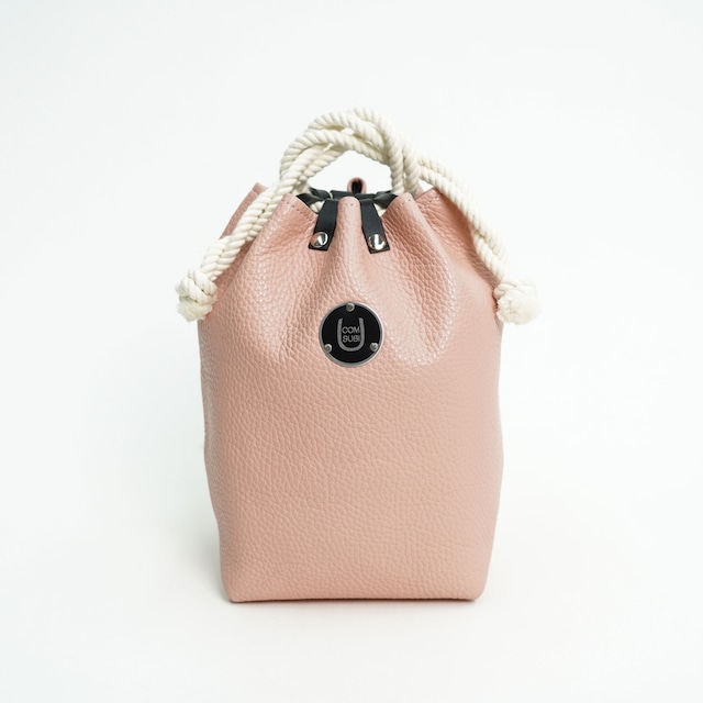 COMUSUBI (コムスビ) ／ COMUSUBI BAG "Leather" -Peach-