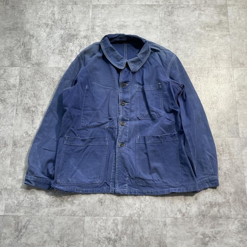 50s フランス軍 コットンツイル フレンチワークジャケット