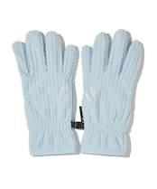 CALORA FLEECE GLOVES_SKY BLUE