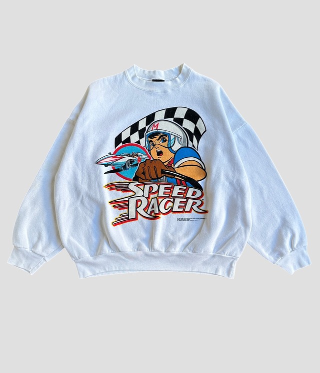-Speed Racer- Vintage 90s XL Print Sweat