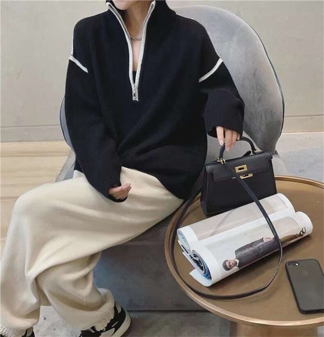 Line half zip pullover 10404