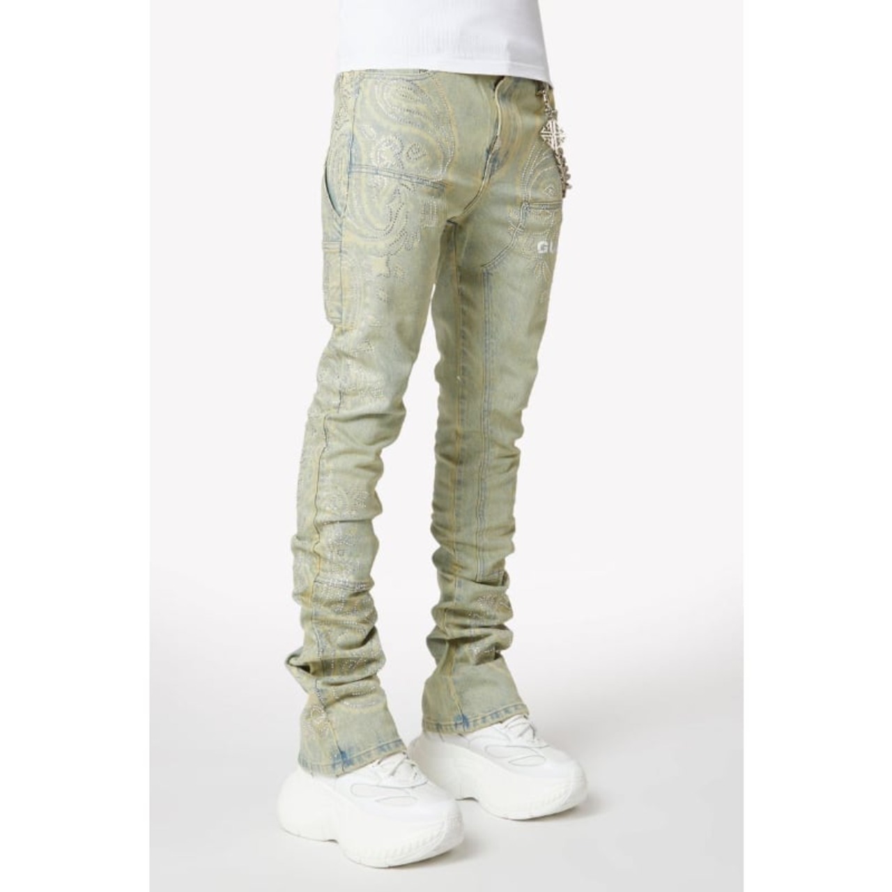 GUAPI / vintage paisley denim