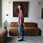 YASHIKI / GANKO別注 Ginka Cardigan(Yuki Momizi)style