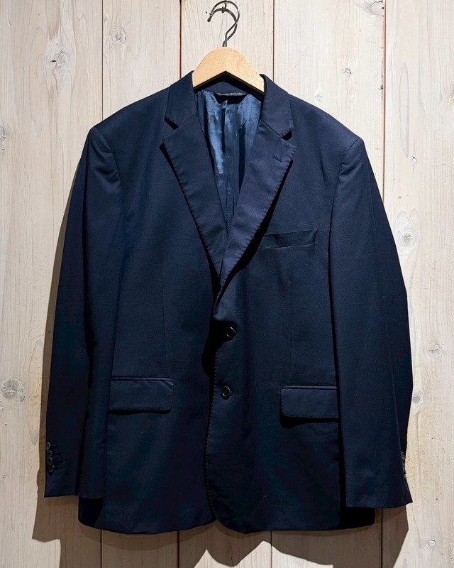【a.k.a.C.a.k.a vintage】“Saks Fifth Avenue” “Ermenegildo Zegna” Fabric Tailored Jacket