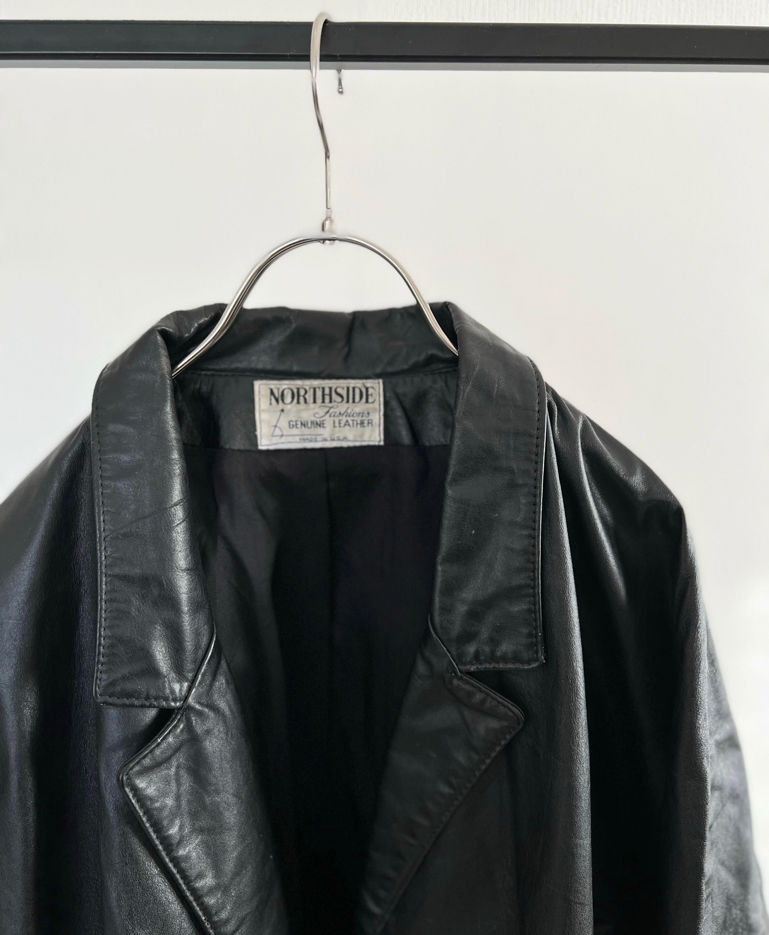unisex】70's USA Vintage LEATHER jacket | SISON unisex】70's USA Vintage LEATHER jacket | SISON
