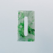 見とれる美しさ！ 翡翠ペンダントトップ A貨翡翠 jd_pt1235