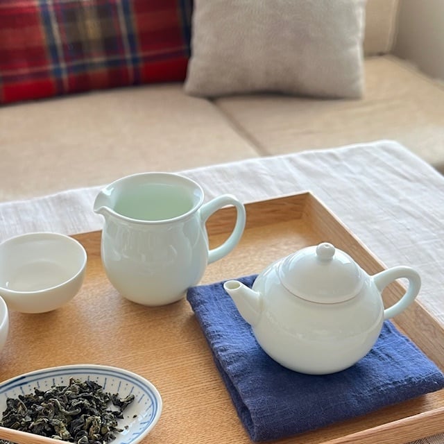 青白磁器茶壺 | 茶海堂 Chakaido