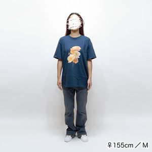 BYOF poppy TEE [スレート]