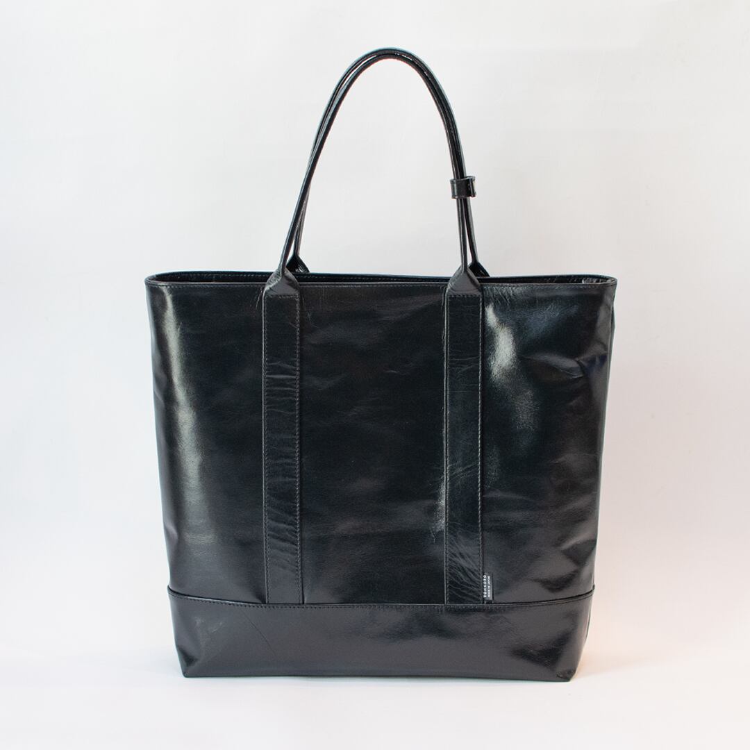 <限定1点>TOTE -L- (牛革スムース ブラック)