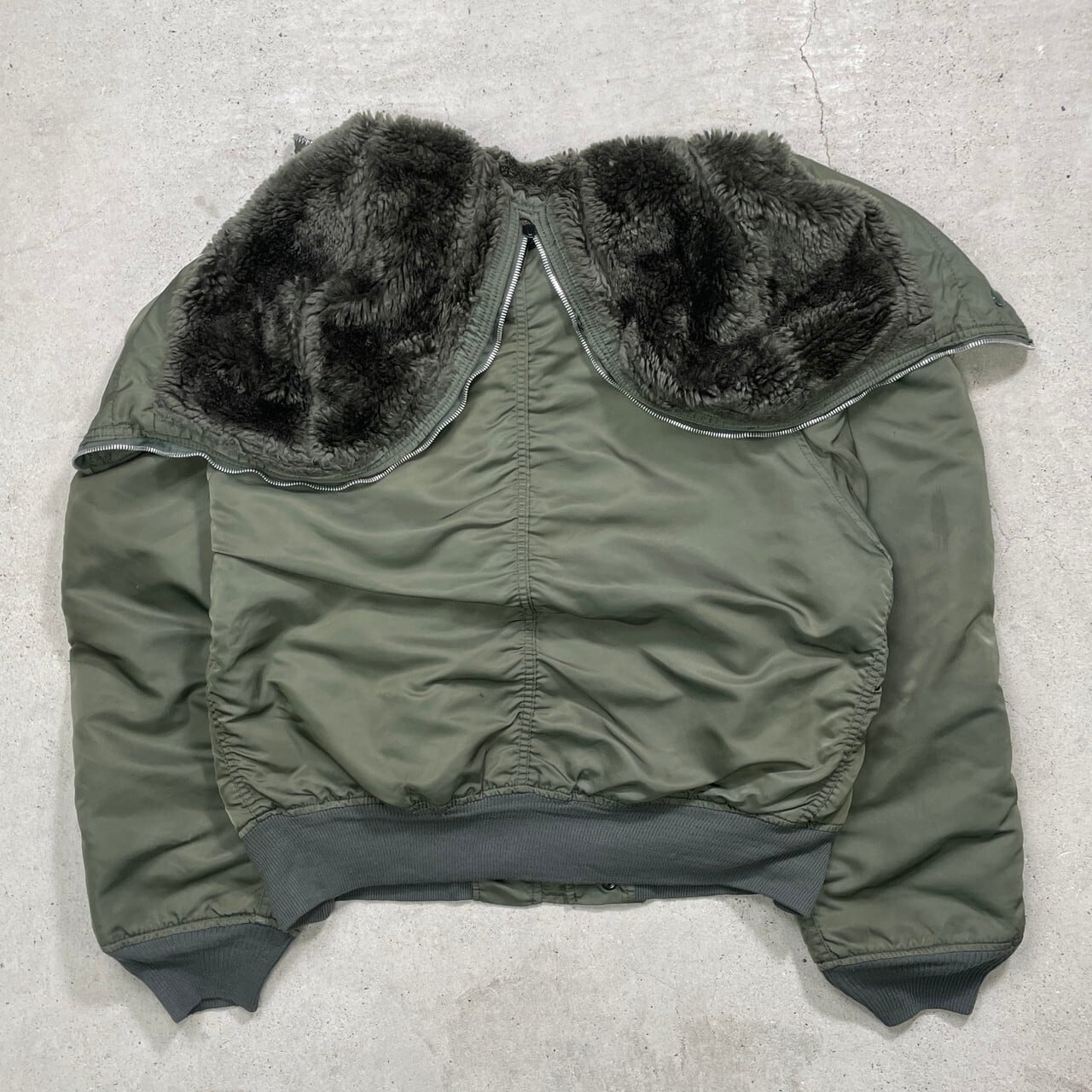 90年代 USA製 ALPHA アルファ N-2B フライトジャケット 民間品 メンズL 