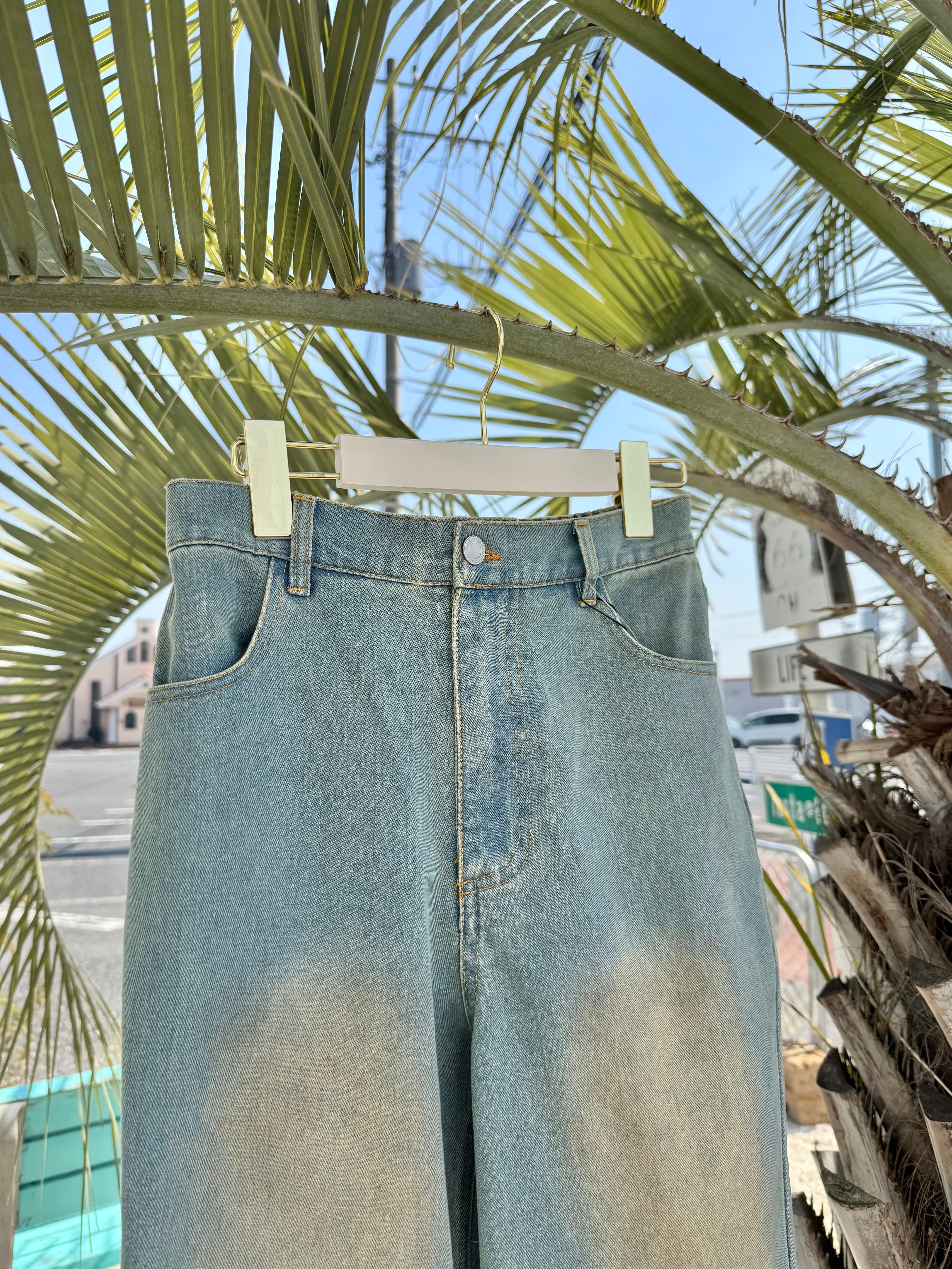 【mapuaコラボパッチ】フレアデニム¥7,750(8,525)