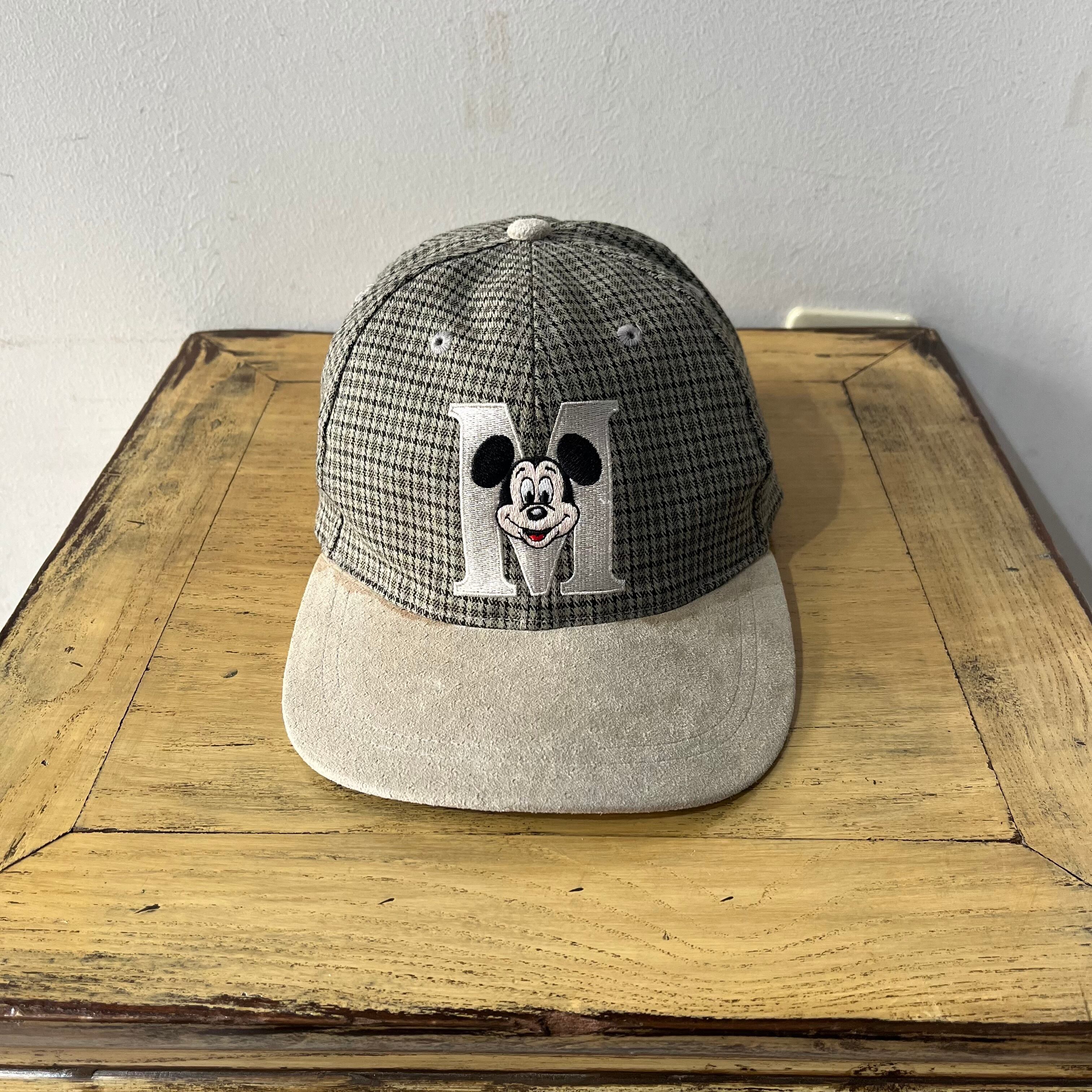 90s Mickey Mouse "M" logo cap【仙台店】