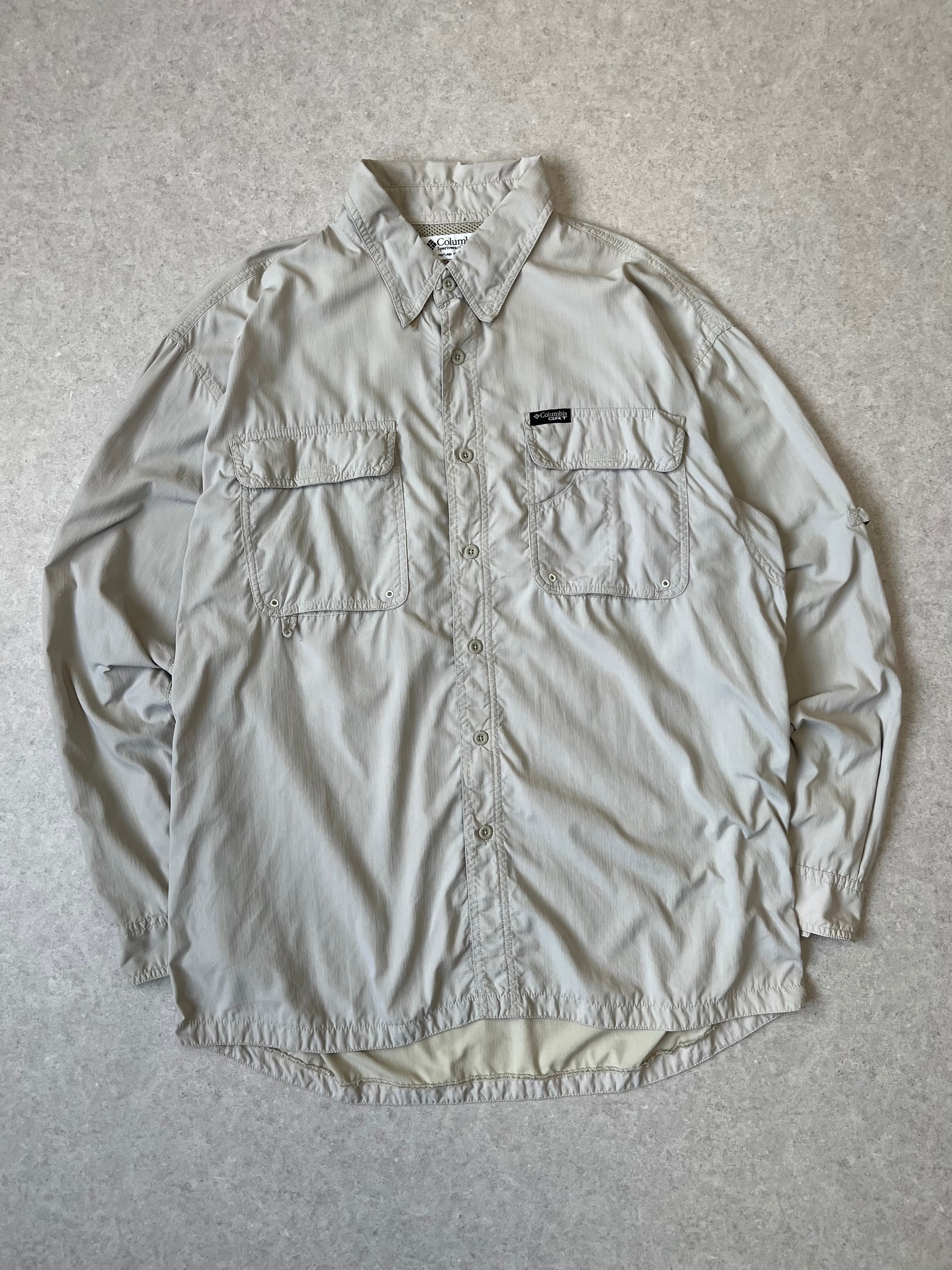 オレンジL：patagonia rhythm パタゴニア リズム スキッパーシャツ