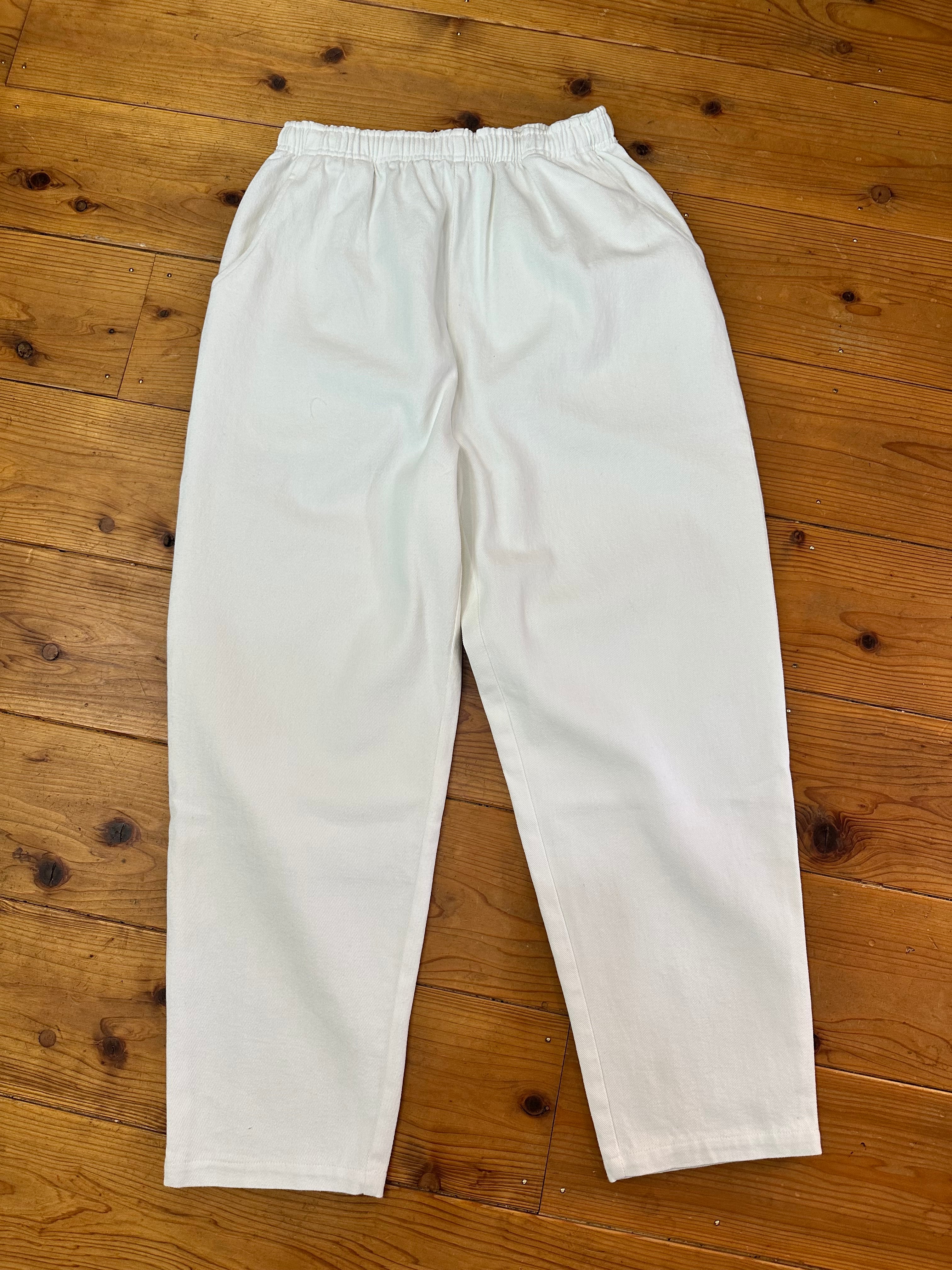 VOIRY×BSKK SECOND WHITE DENIM PANTS | bskk