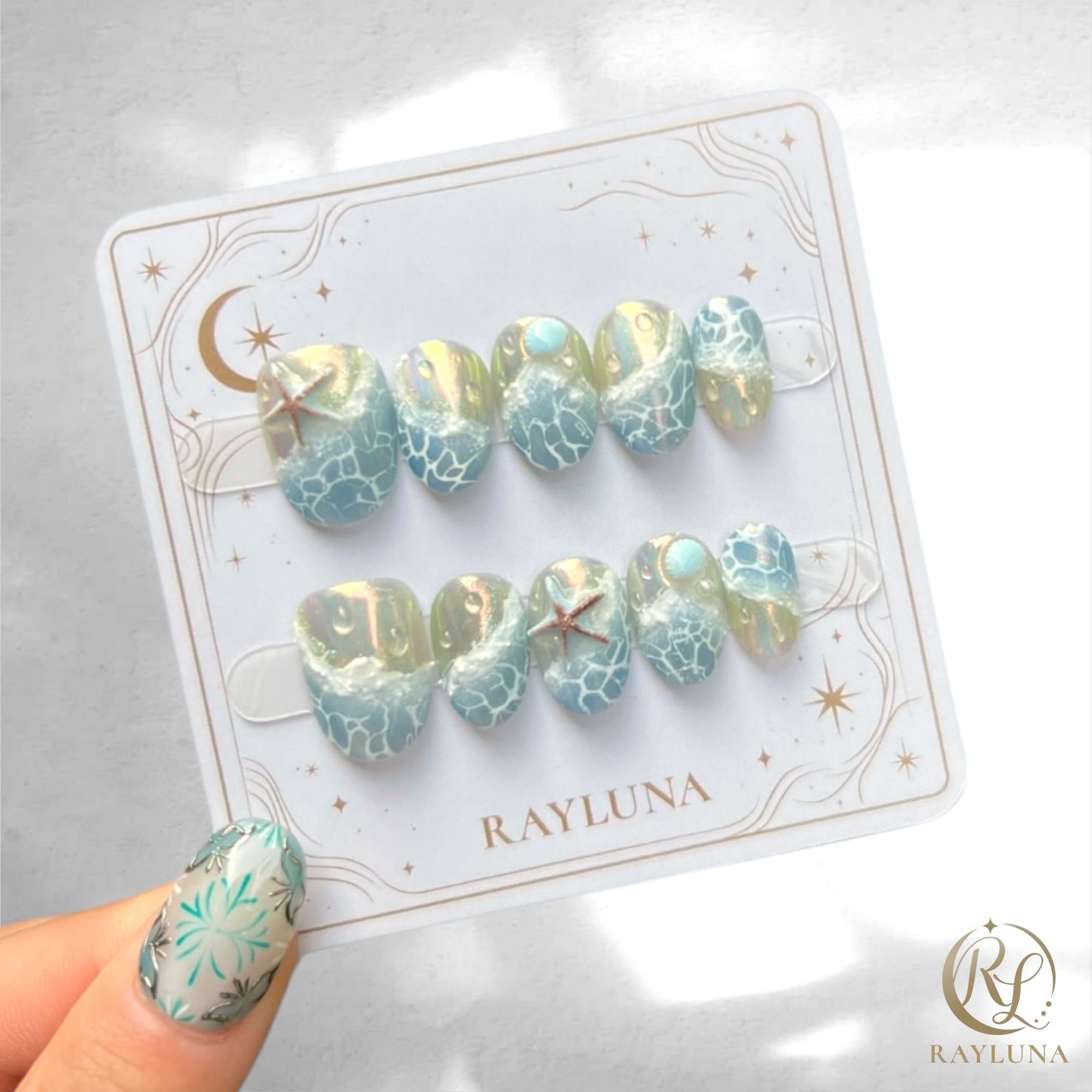 【#508】繰り返し使えるネイルチップ/XY079