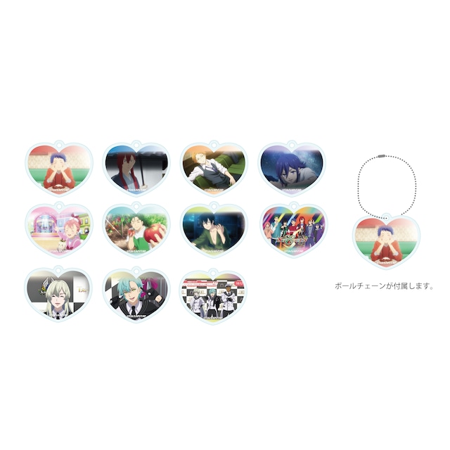 SePTENTRION&TRI-UMviratuSいっぱい！アクリルキーホルダー 全11種（トレーディング）