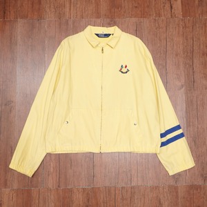 ralphlauren ポロラルフローレン ドリズラージャケット　L/クロスフラッグ　80s90s スウィングトップ