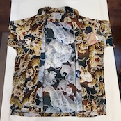 HOUSTON/ヒューストン GRADATION ALOHASHIRT/グラデーションアロハシャツC