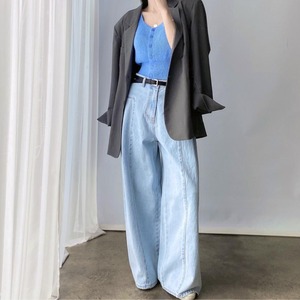 カーブ ワイド デニム 3412500