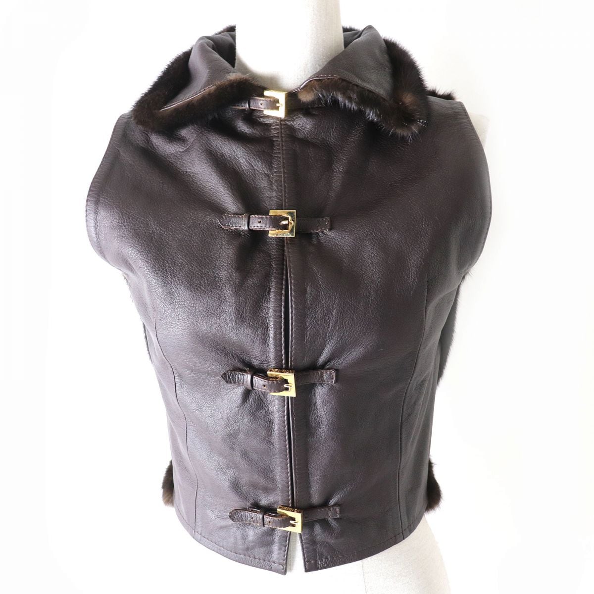 FENDI リバーシブルダウンベスト FENDI＊リバーシブル ベスト