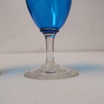 コバルトブルーのミニグラス