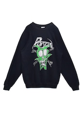 Poison Sweat Shirt "Headband Skull Bones" 1988s / ポイズン