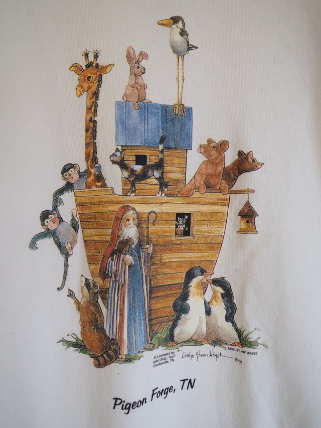 1990’s Noah’s Ark Animal Print Sweatshirt