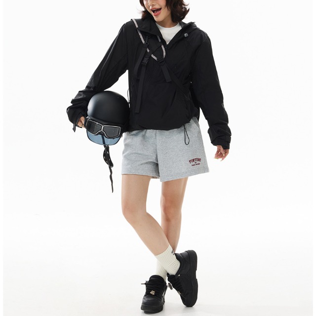 outdoor mood light hoodie jacket　アウトドアムードライトフーディージャケット　J1945