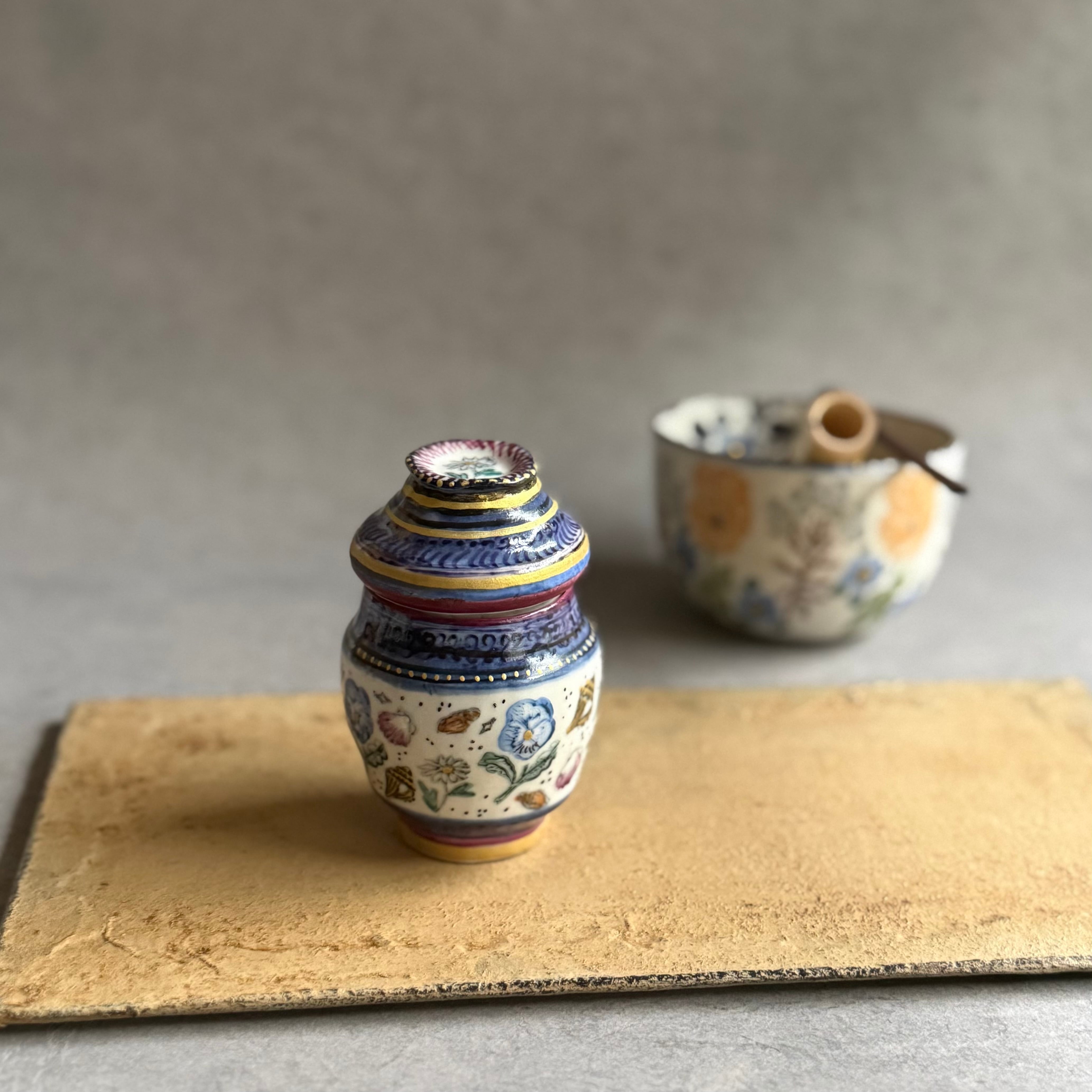 つちやまり 茶入 | gallery 一白