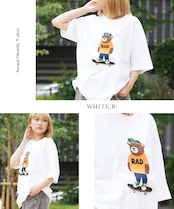 ◆アニマル サガラ刺繍 Tシャツ◆sb-t1204142q