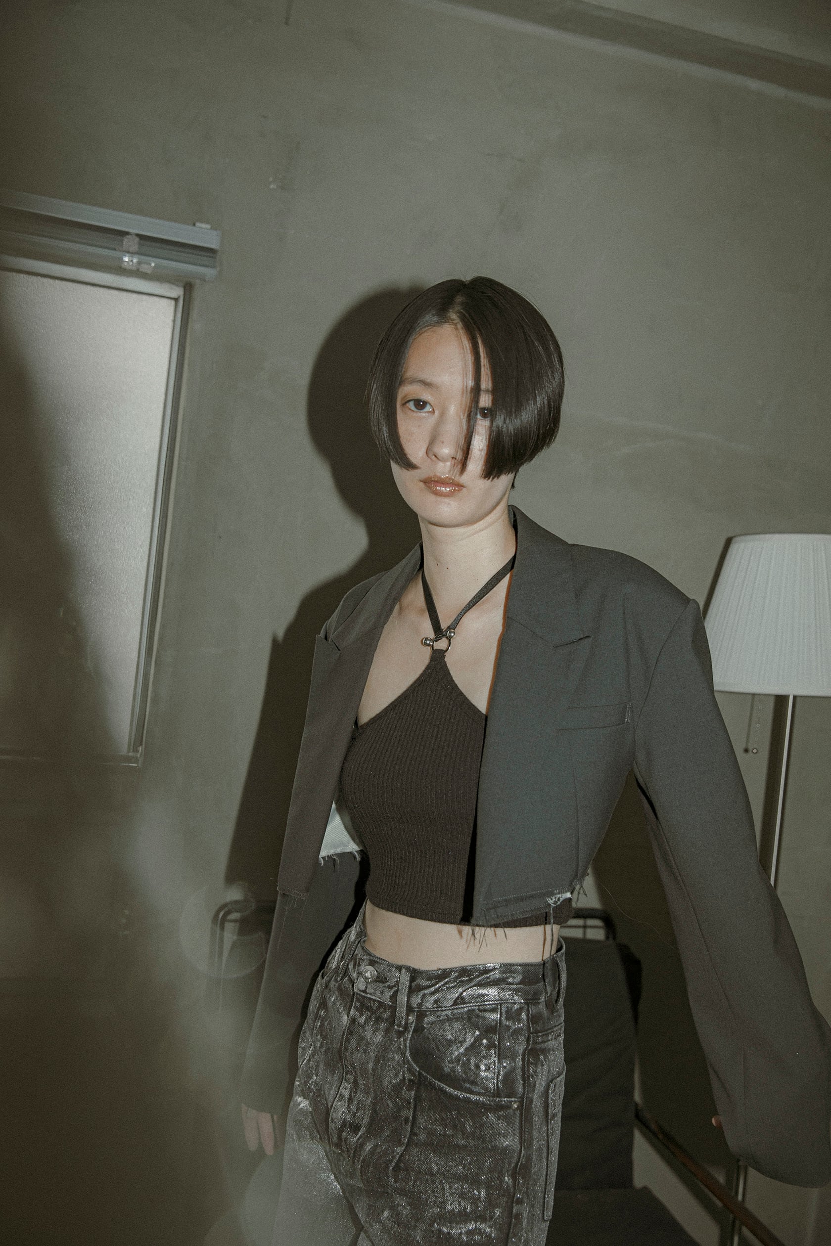 ホルターネックニットキャミソール | GEMINItale