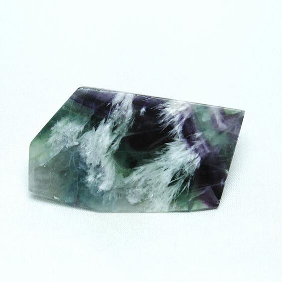 エンジェルフェザー フローライト 原石 一点物 おまかせ便 171-3750