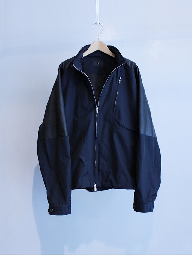 Garage.U.W TRACK JACKET NAVYxBLACK