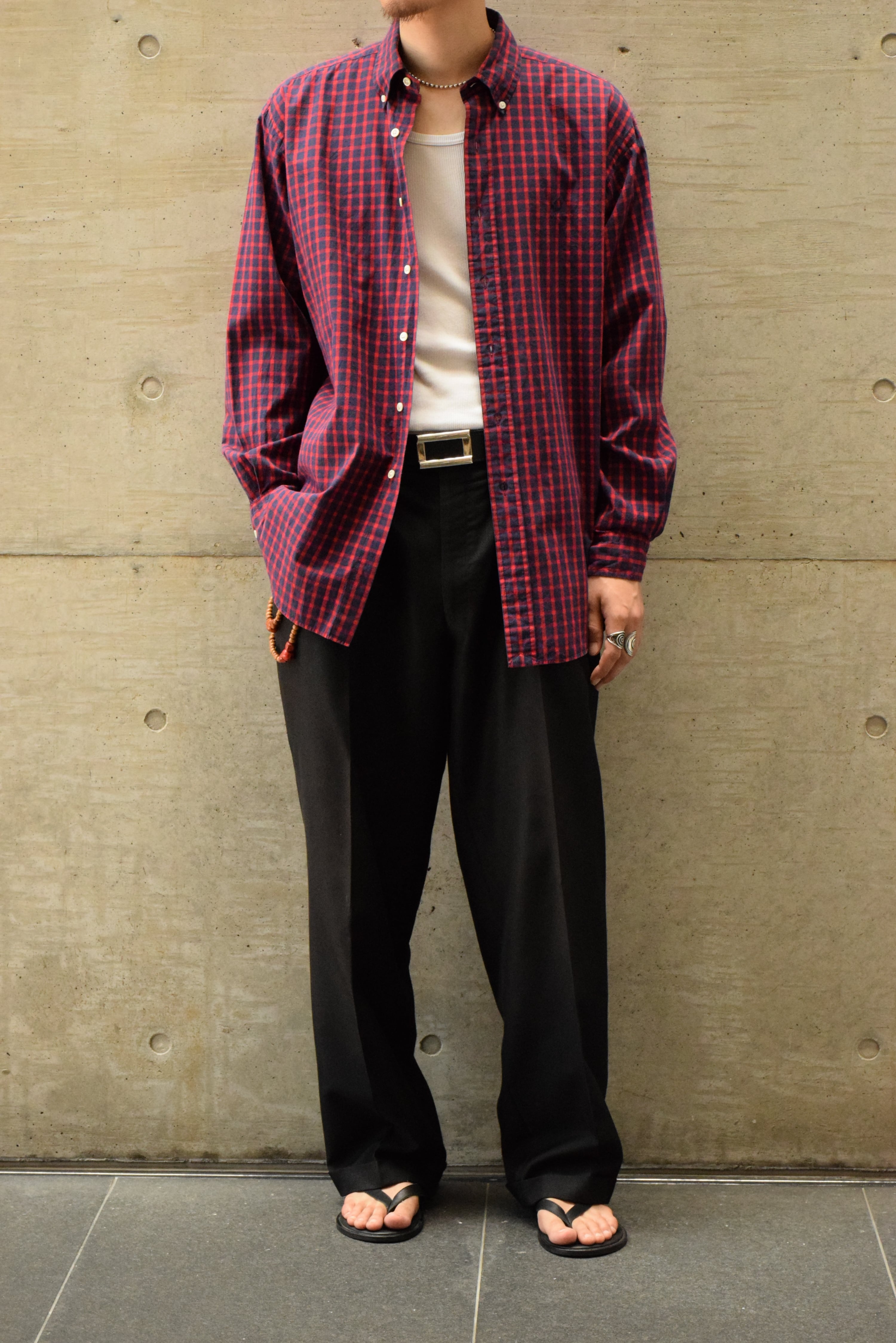 ラルフローレン シャツ Blake ブラックウォッチ 90s 90年代 Ralph Lauren ラルフローレン BLAKE 長袖 ボタンダウンシャツ