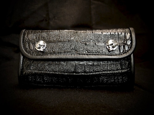 THIRTEEN DESIGNS サーティーンデザインズ KWA-16 Custom LONG WALLET crocodile クロコダイル 鰐革