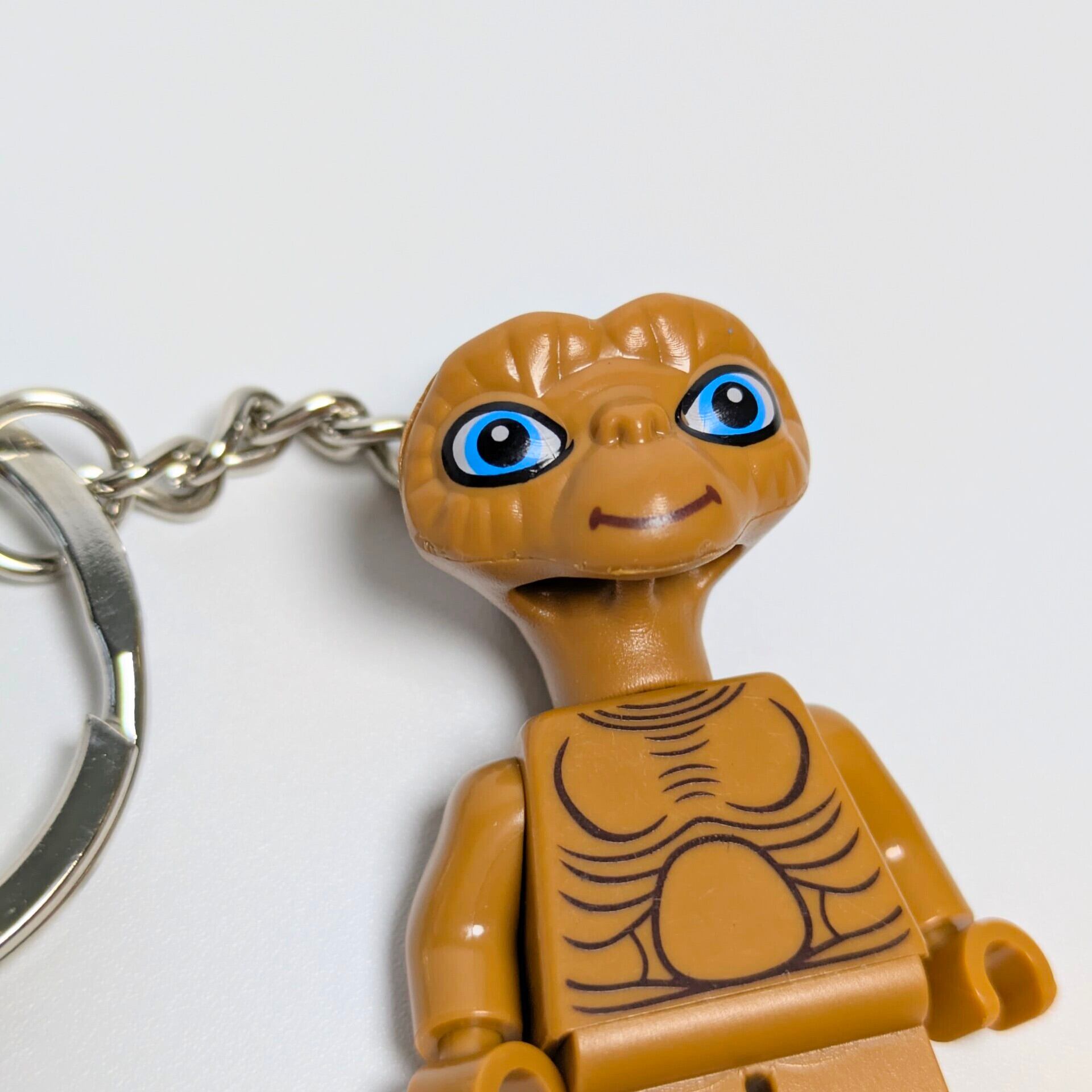 再入荷!【 ブロックフィギュアキーホルダー 】 E.T. ( イーティー ) 〚アメリカン雑貨 アメトイ〛