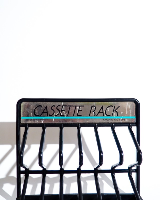 Plastic cassette rack