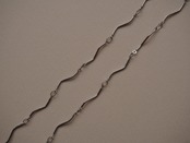 【 CORE 】design long chain necklace