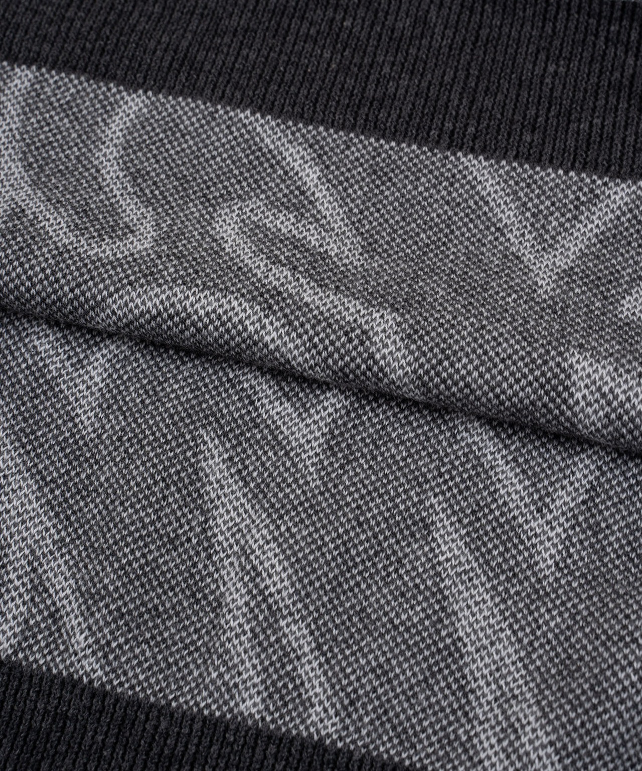 【#Re:room】BIG LOGO W JACQUARD CREW KNIT［REK130］