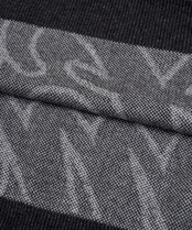 【#Re:room】BIG LOGO W JACQUARD CREW KNIT［REK130］