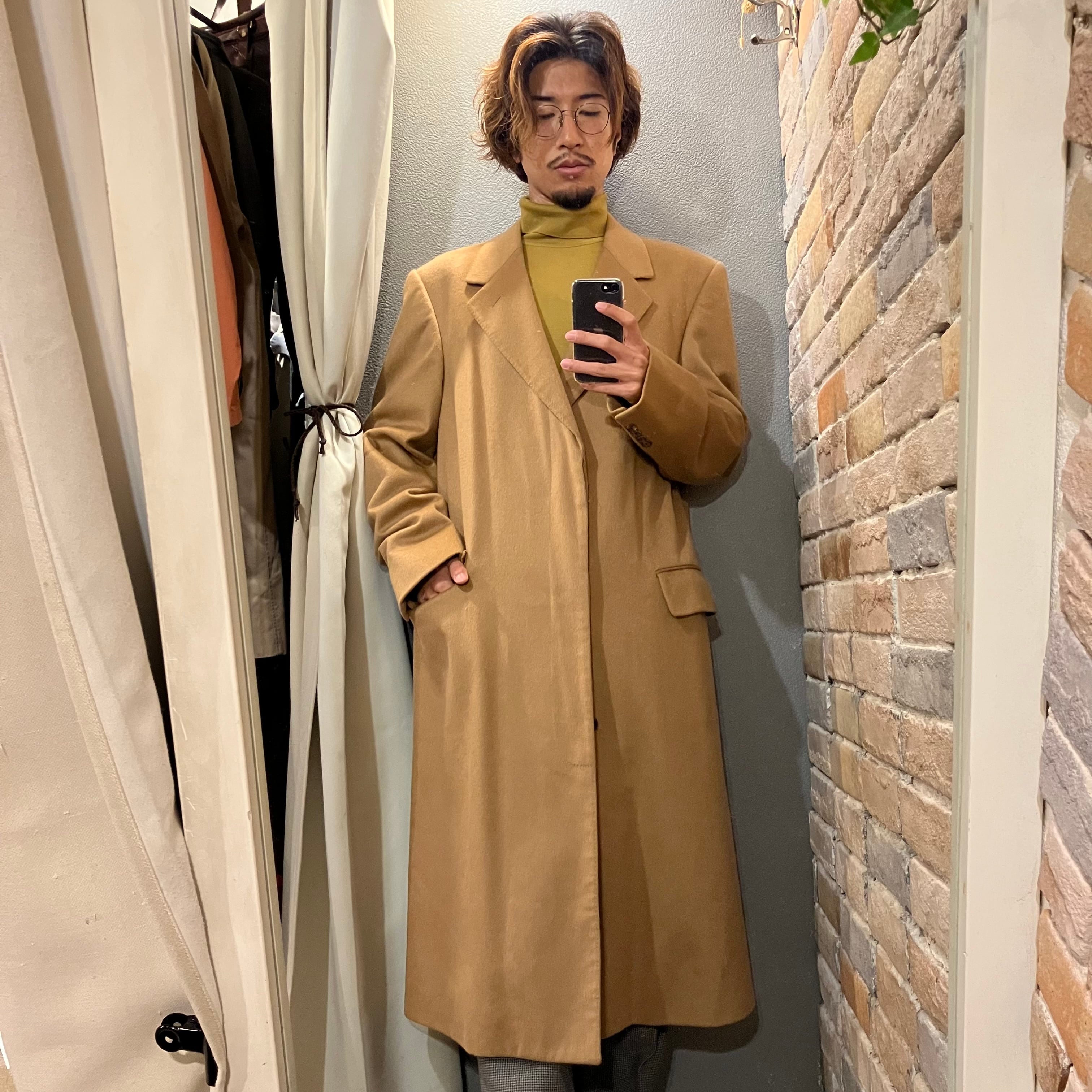 英国製】 Aquascutum アクアスキュータム チェスターコート肩幅約53cm