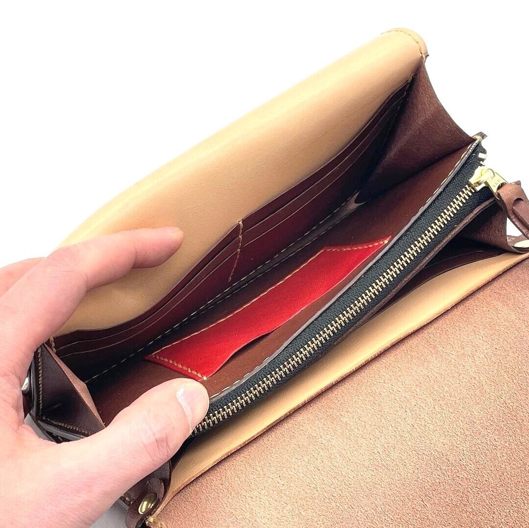 オーダーメイド　お財布バッグ　Dカン付き　2セット オーダーメイドお財布バッグDカン付き2セット