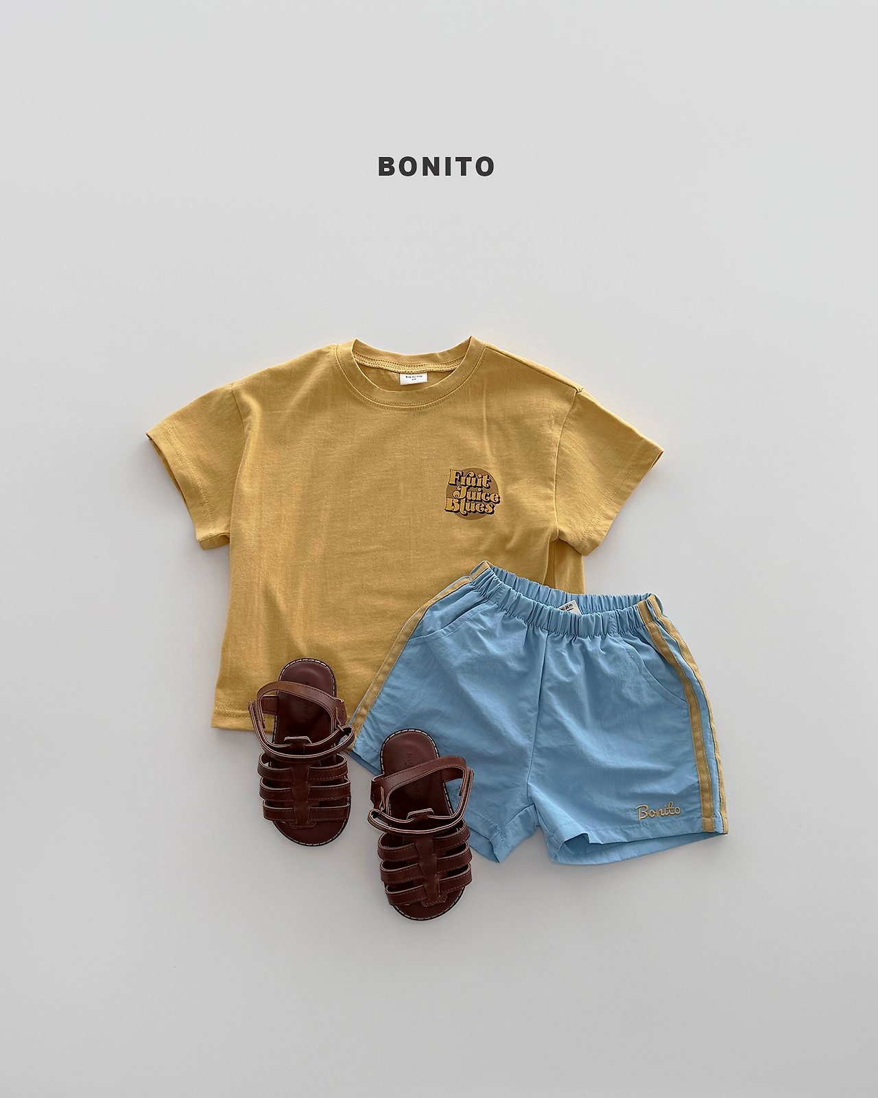[BONITO] Two-line tape shorts / [보니토] 두줄테잎쇼츠