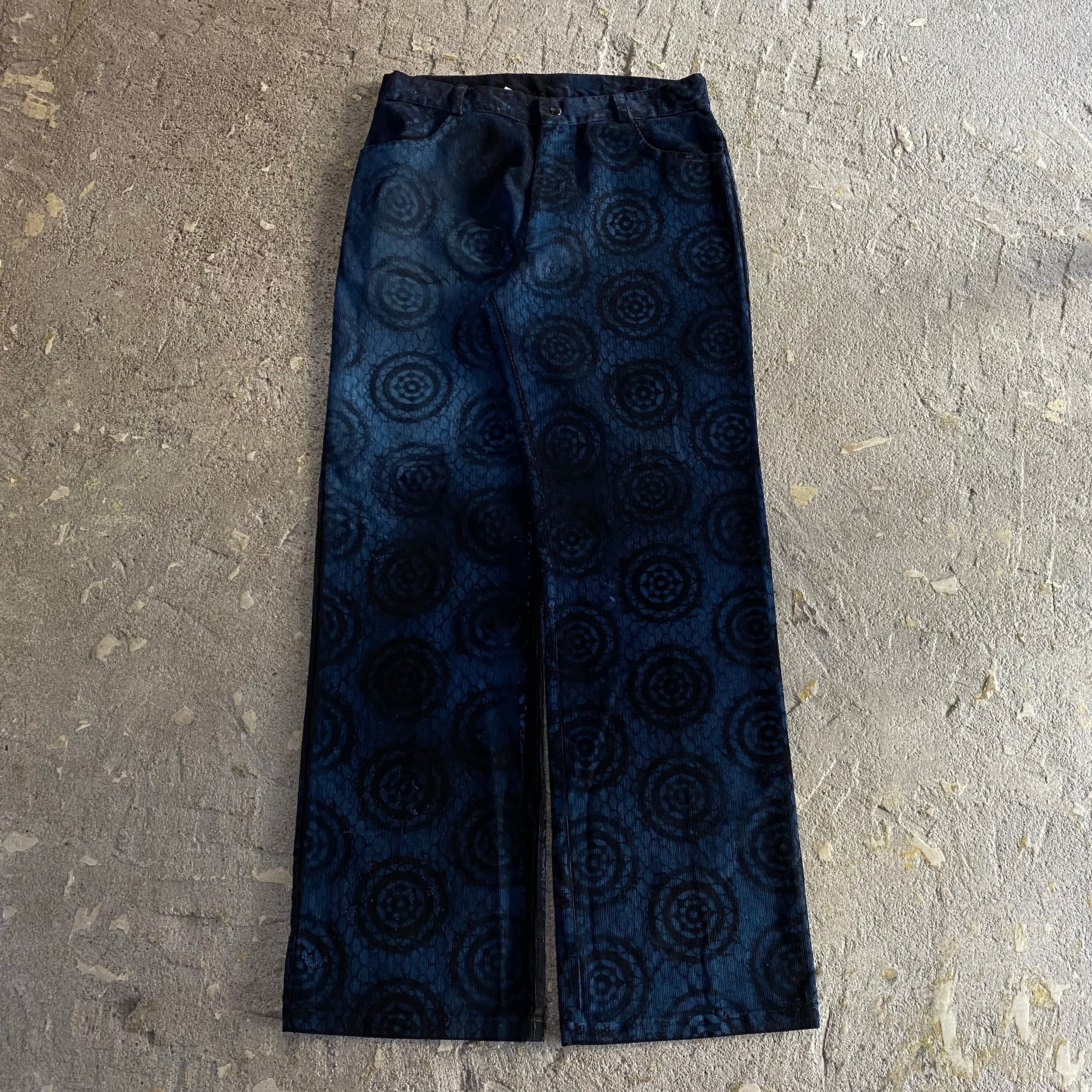 90s Elee mulch pattern corduroy pants【仙台店】
