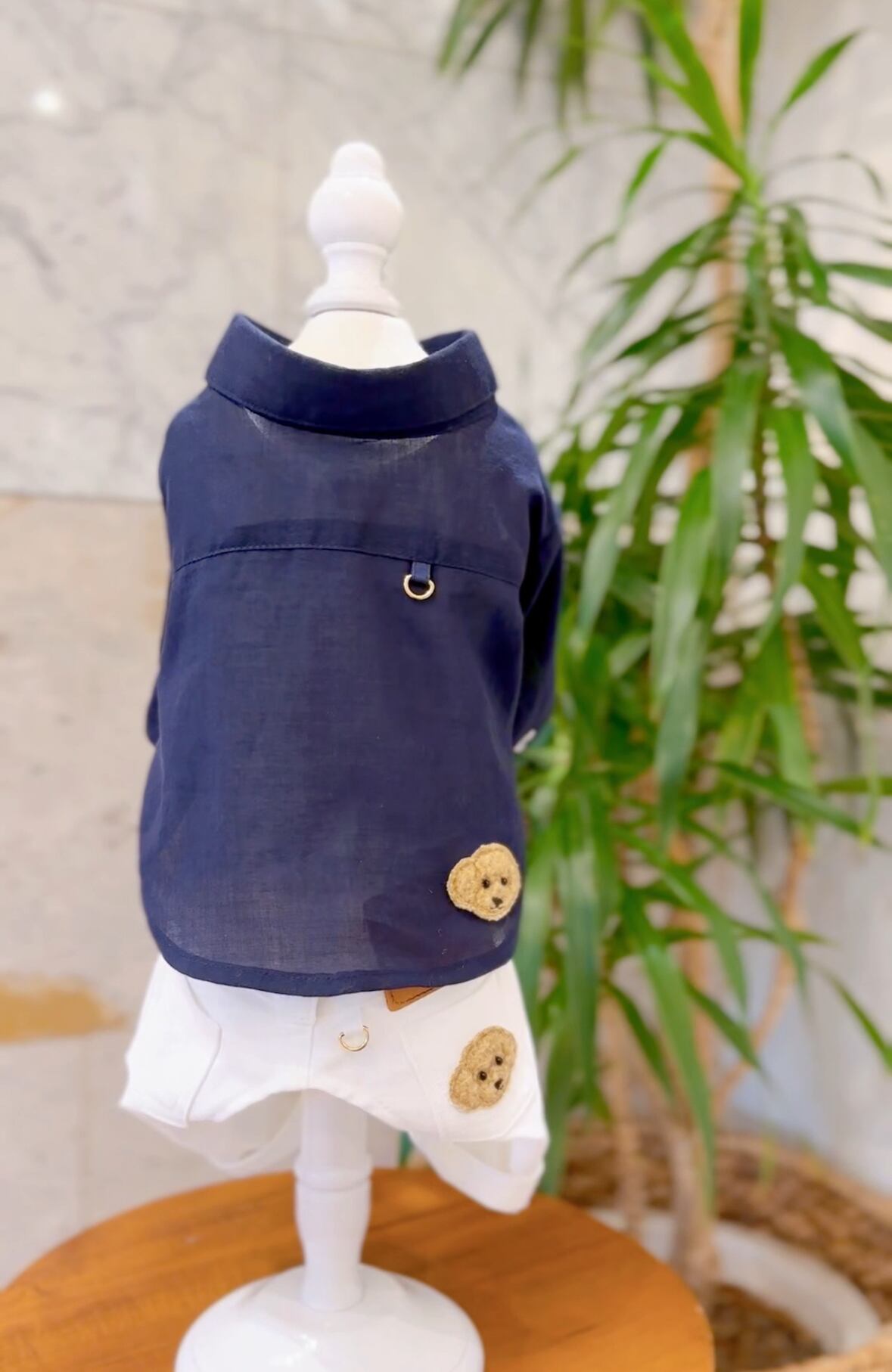 DENIM ROSE ワッペンポロシャツ ワッペンカラーシャツ | DENIM ROSE